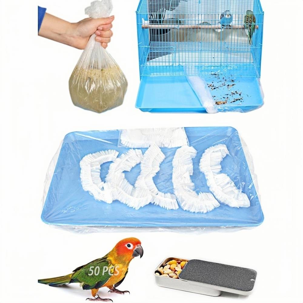 DtopbuyAge - Sacs de doublure pour cages d'oiseaux DtopbuyAge