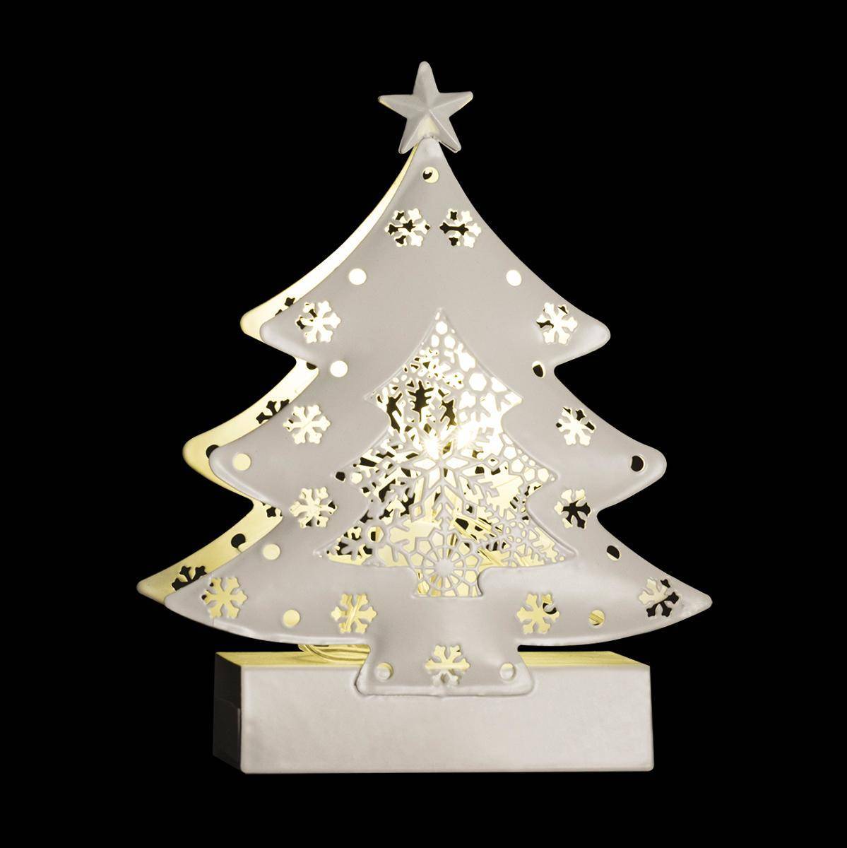 Feeric Christmas - Sapin lumineux 2 LED blanc chaud - Feeric Lights & Christmas - Imagen 1