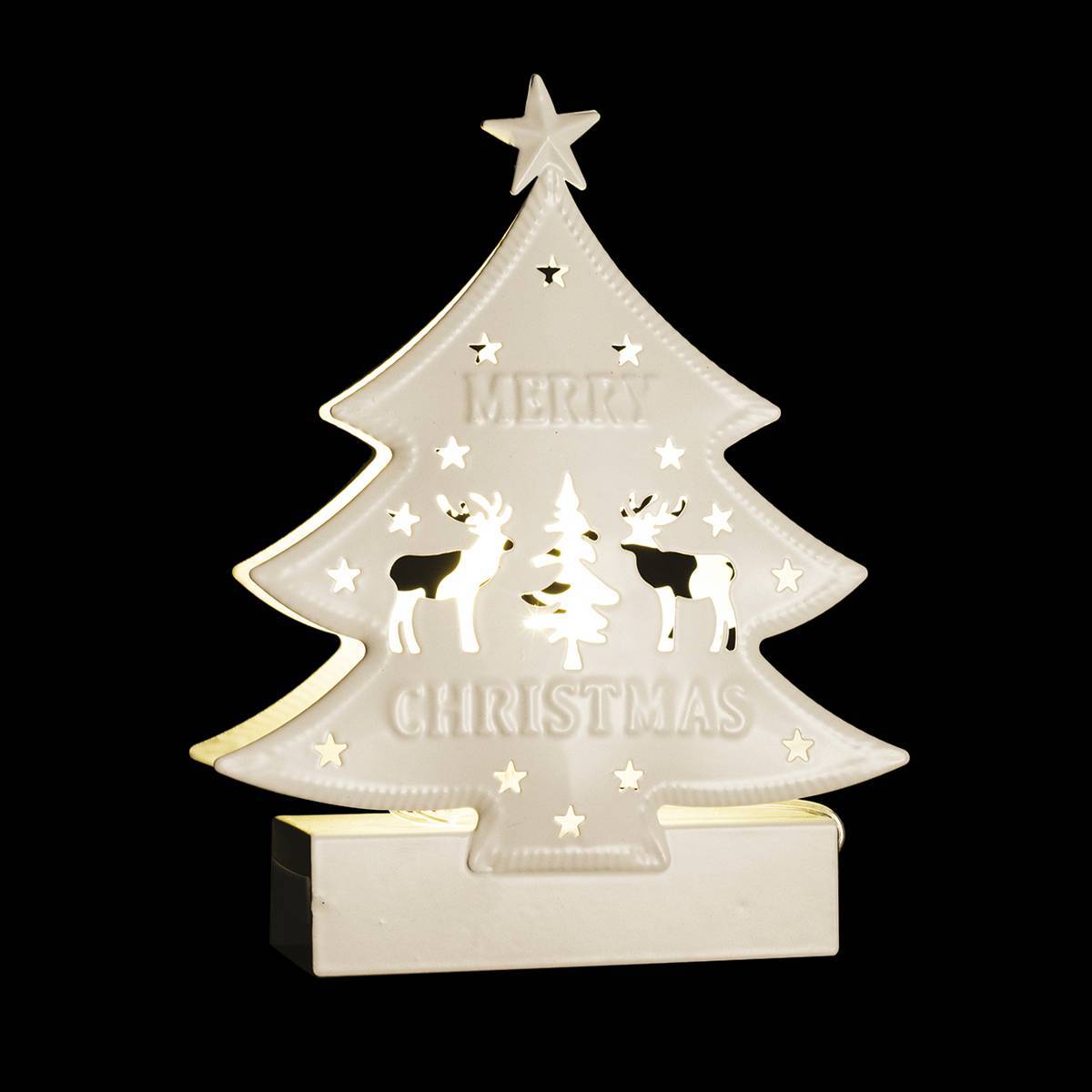 Feeric Christmas - Sapin lumineux 2 LED blanc chaud - Feeric Lights & Christmas - Imagen 2