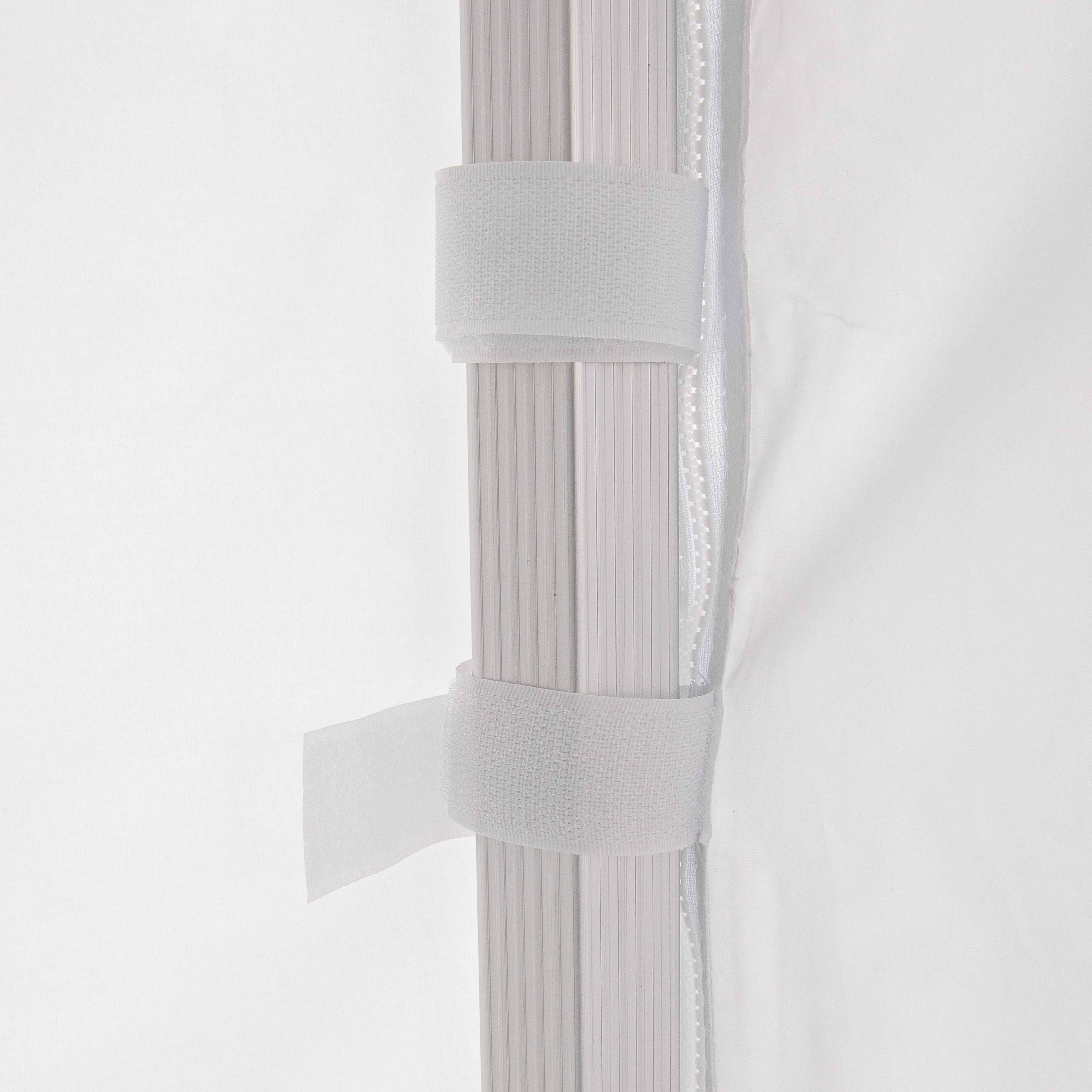 Oviala - Mur fenêtre pour tente pliante pro 40mm 4,5m blanc  - Oviala - Imagen 3