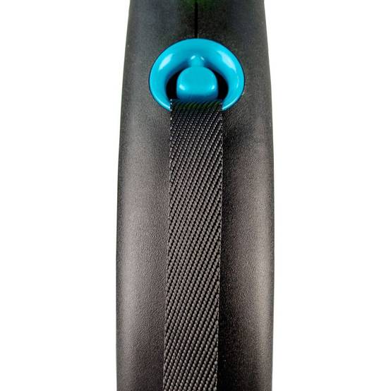 Flexi - Laisse Black Design S Tape 5m black/ blue FU12T5-251-S-CHBL Flexi - Image 2
