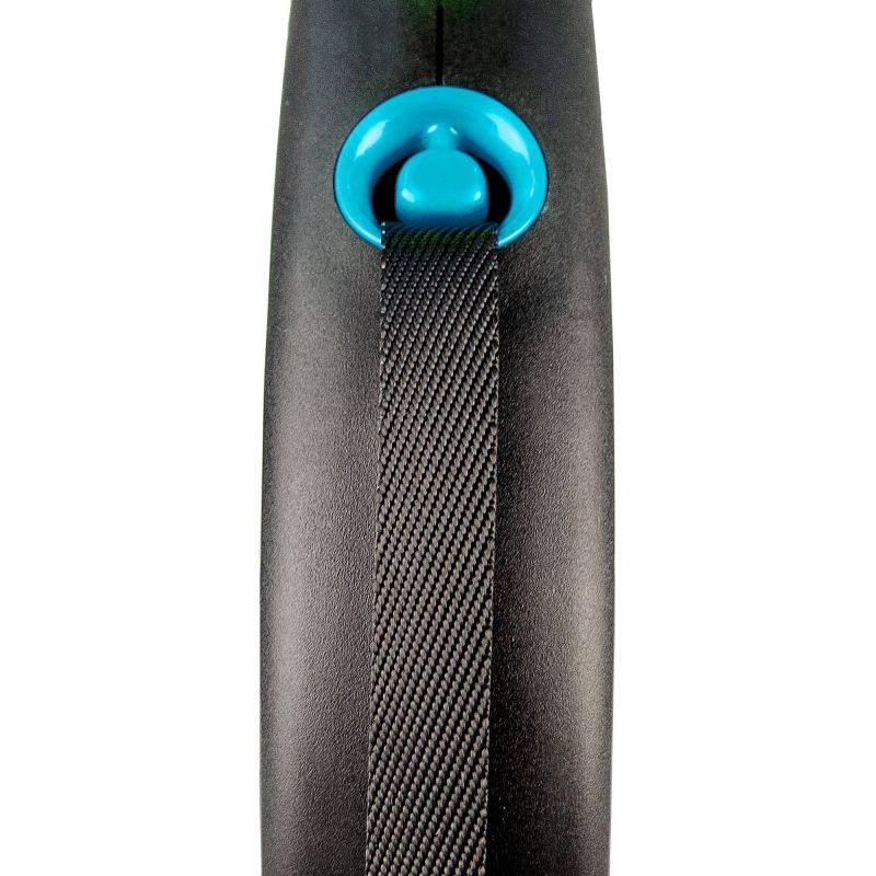 Flexi - Laisse Black Design S Tape 5m black/ blue  FU12T5-251-S-CHBL Flexi - Image 2