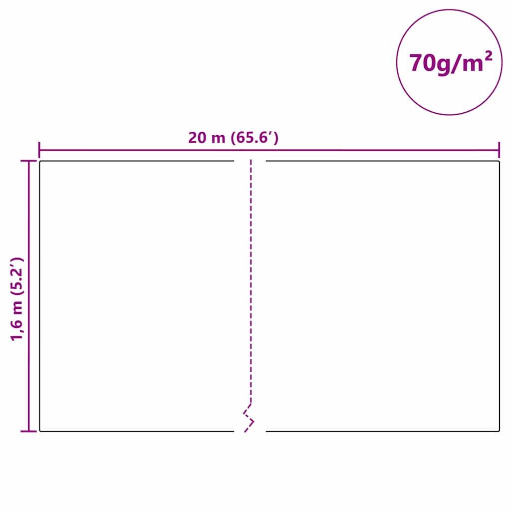 Polaire Jardinage Renforcée Verte Protection Efficace Contre Froid et Givre Plantes Extérieures Vert 20x1,6m – ComfortXL Outdoor Living - Image 8