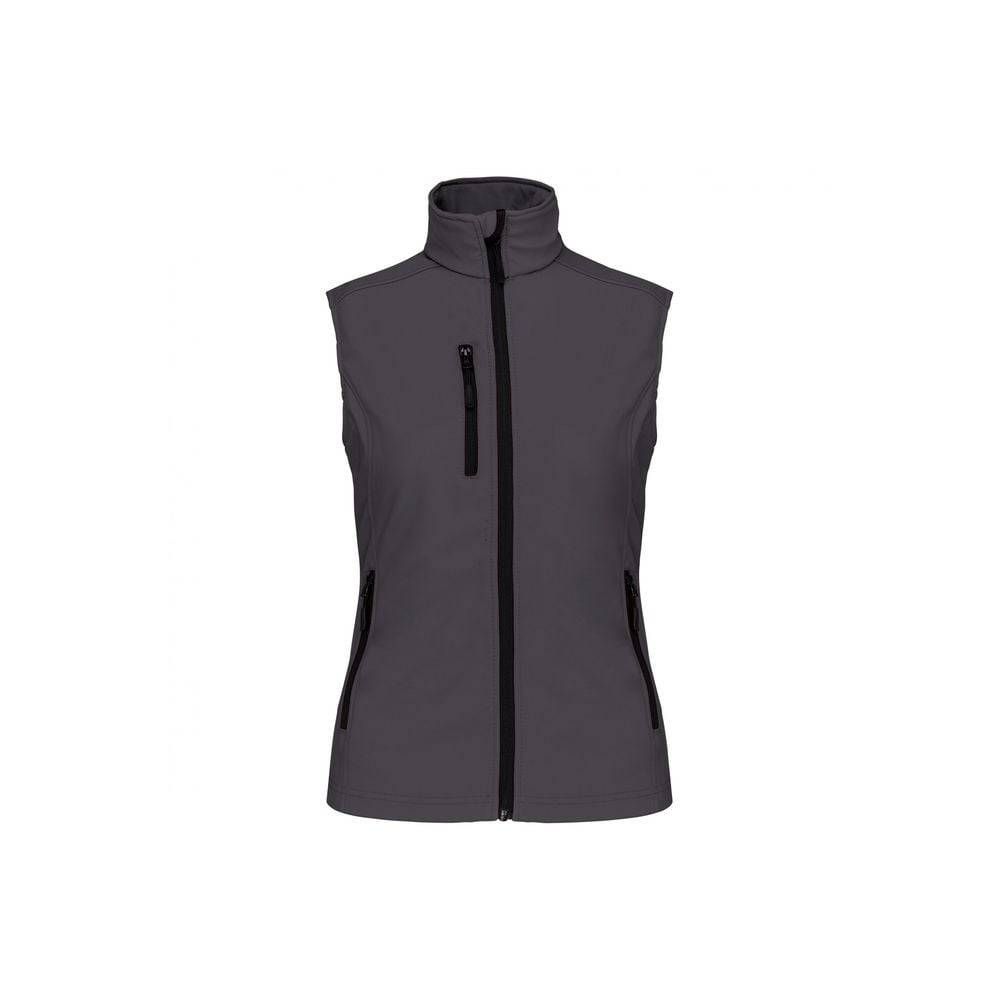 Bodywarmer Softshell femme Kariban imperméable Titanium XXL - Image 1