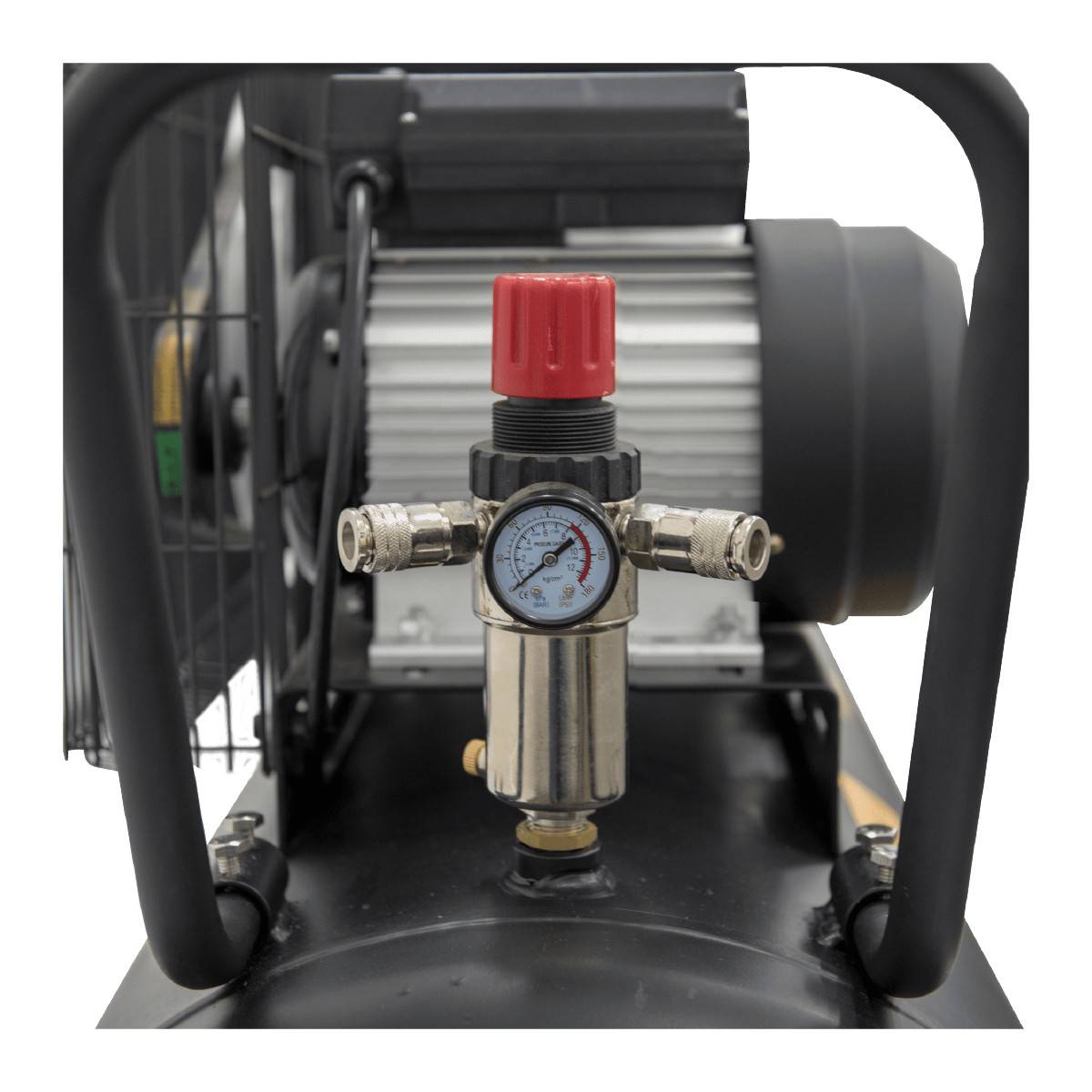 Compresseur d'air à Courroie 200 Litres 4CV 3KW Pression 10 Bar 230V VITO - Imagen 2