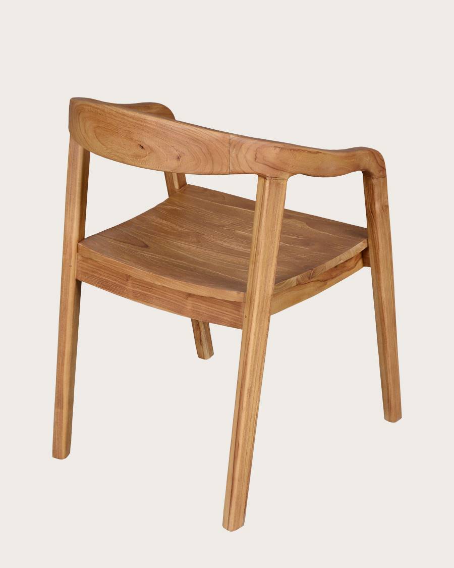 Charline - Lot de 2 chaises Charline en teck massif - UNIQKA - Imagen 9