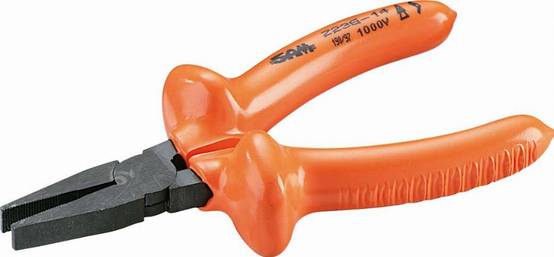 Pince becs plats isolee 145 mm SAM - Z23614 - Image 2