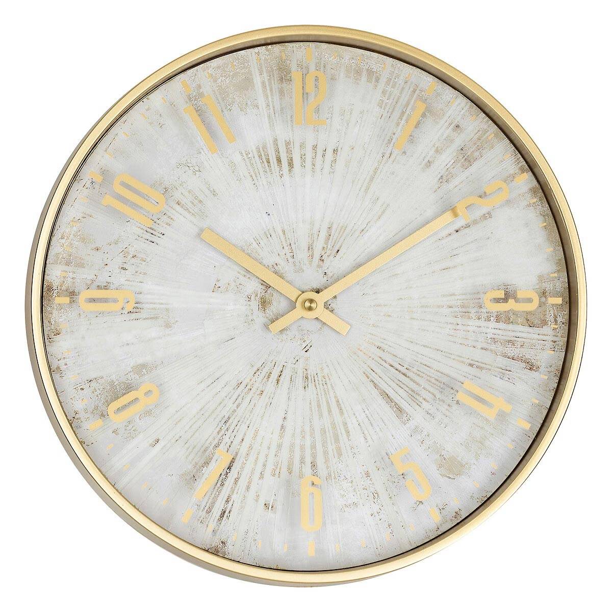 Horloge Murale Design "Izzie" 30cm Doré - Image 1