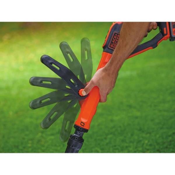 Coupe-bordure a batterie BLACK+DECKER - STC1820PCB-XJ - 18V - 28 cm - Imagen 2