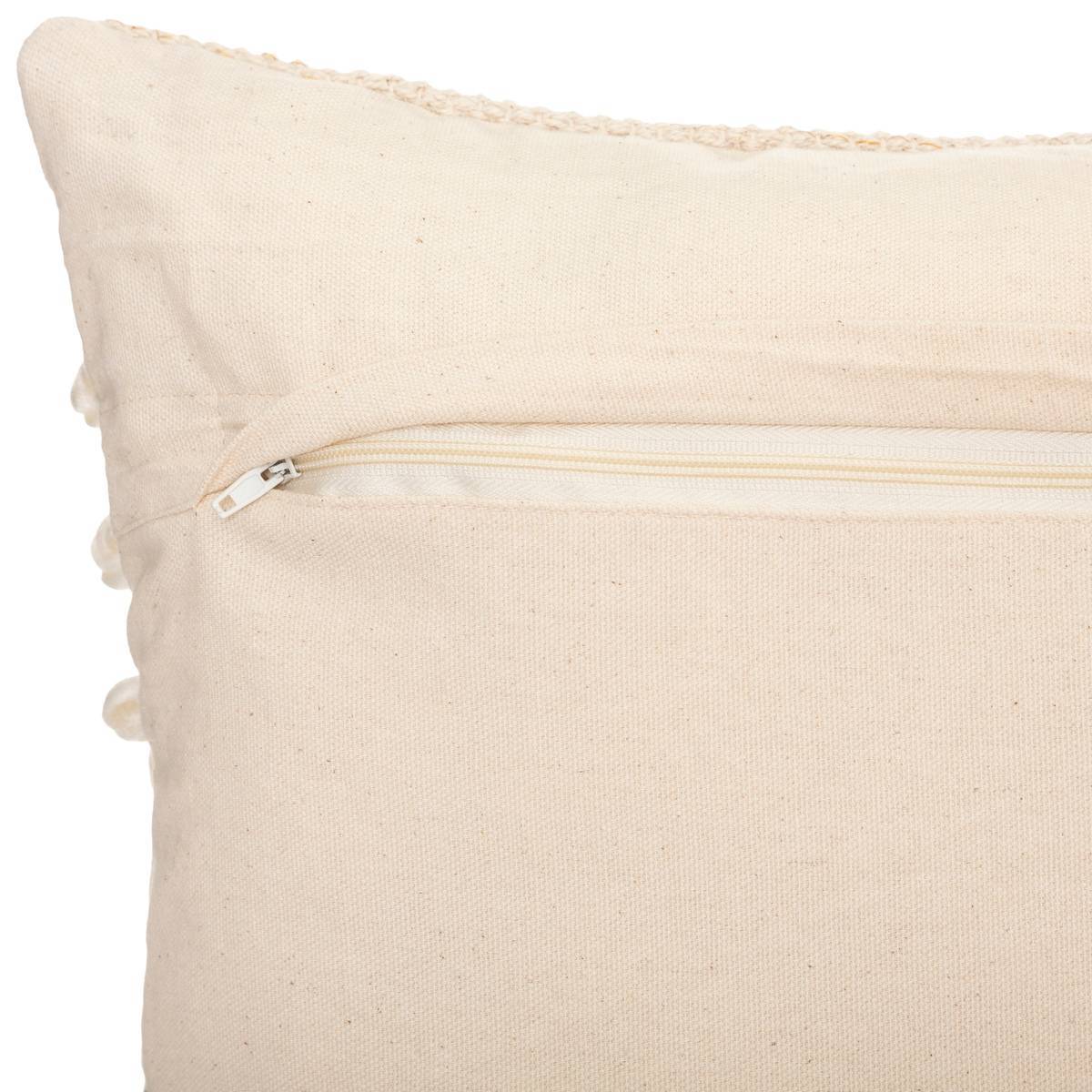 Atmosphera - Coussin "Sabbia" sable cuivré beige 30x50cm - Atmosphera Créateur d'intérieur - Image 4