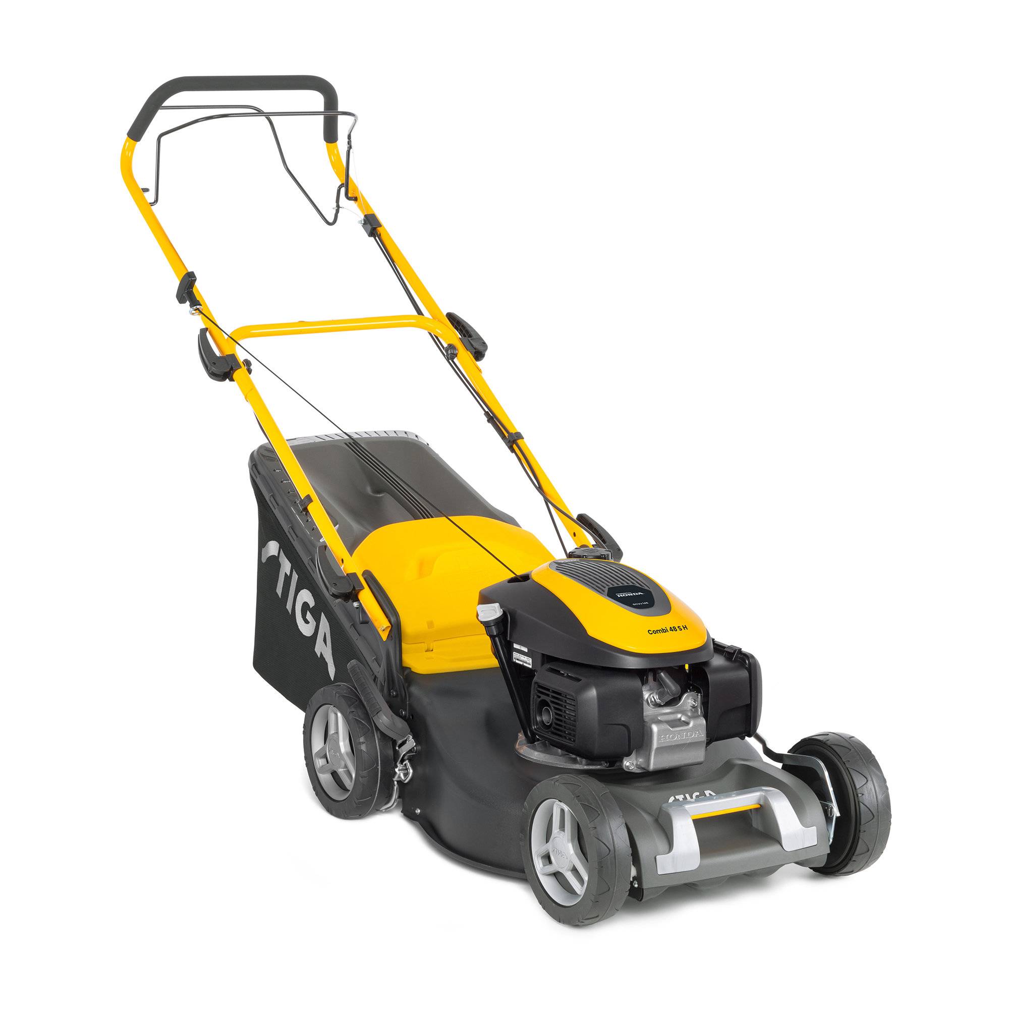 Stiga - Tondeuse Combi 48 S H, moteur Honda 145cc, largeur 46cm, bac 60L - STIGA - Imagen 1