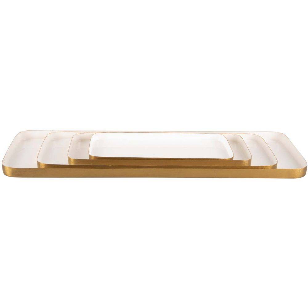 Pt Living - Plateau en métal Festive 32 x 13 cm - Imagen 4