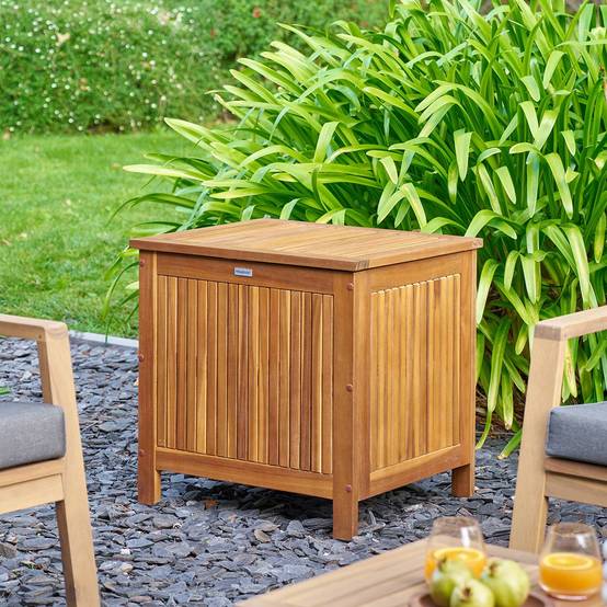 Hesperide - Coffre de rangement 100L beige acacia Hespéride - Image 3