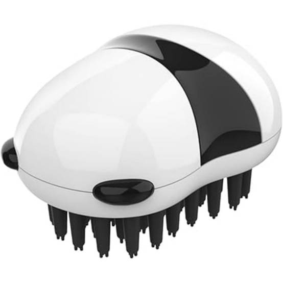 Brosse De Nettoyage Et Massage Pour Animaux De Compagnie Motif Panda Bain Chien - Image 1