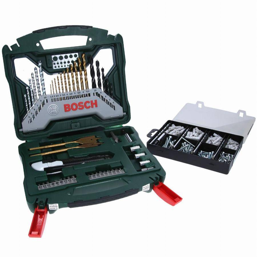 Bosch Professional - Coffret perçage vissage X-Line 50 + Fixing BOSCH - 2607017523 - Imagen 1