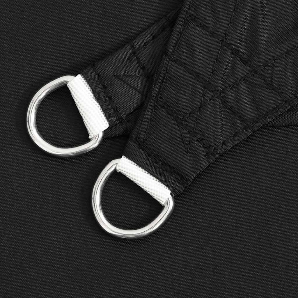 Voile de parasol tissu oxford noir 300 x 400 x 400 cm - PANGIVO - Image 5