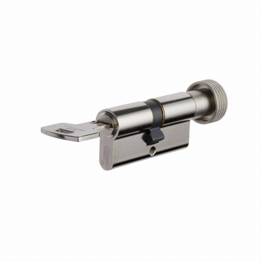 Cylindre à bouton 3111 VELIX 30X30 VACHETTE + 5 Clés réversible varié nickelé - 28035000 - Imagen 3