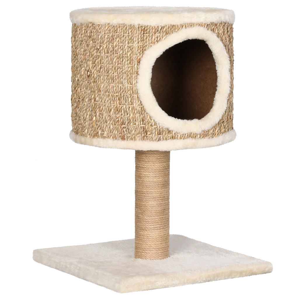 Vidaxl - Arbre à chat avec appartement et griffoir 52 cm Herbiers marins vidaXL 170972 - Imagen 2