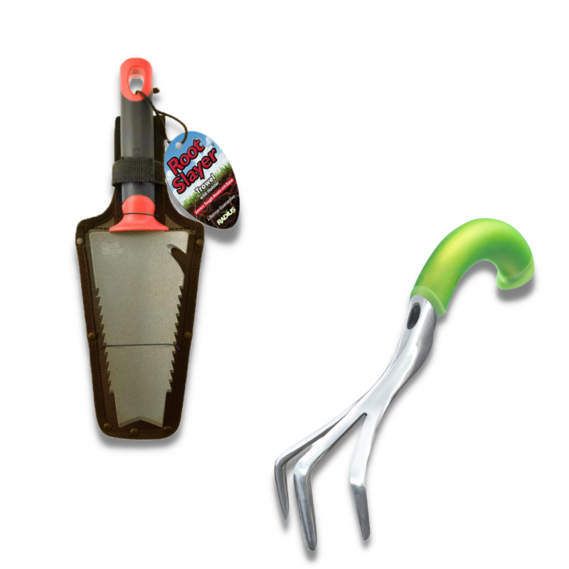 Cultivateur De Jardin à Main Triple Griffe En Acier Inoxydable - Outil Pour Desserrer Sol, Désherber Et Creuser - Mini Râteau Jardinage