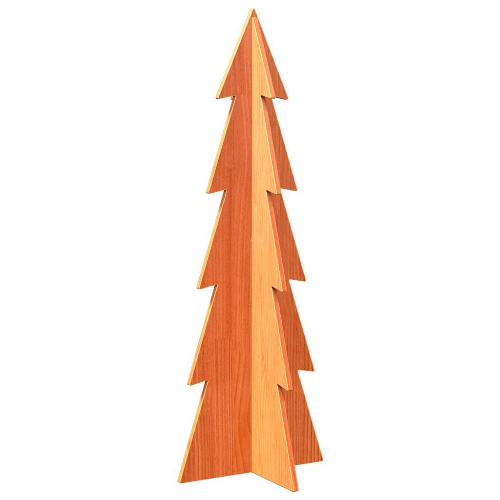 Grand Sapin de Noël en Bois Rustique Décoration Chalet Intérieur 112 cm – ComfortXL Outdoor Living - Image 2