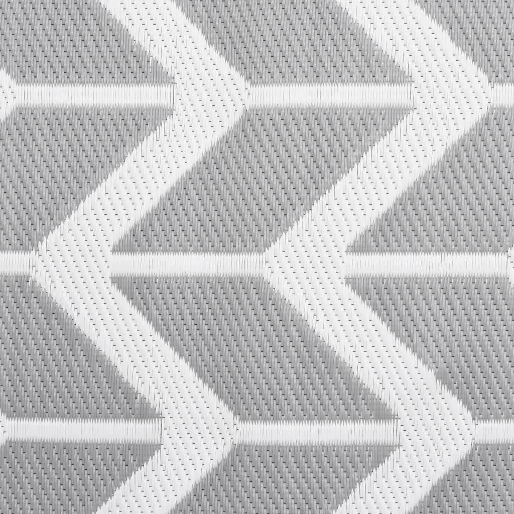 ComfortXL - Grand Tapis d'Extérieur Polypropylène Tissé pour Salon de Jardin Gris 160x230 cm – ComfortXL Outdoor Living - Image 6