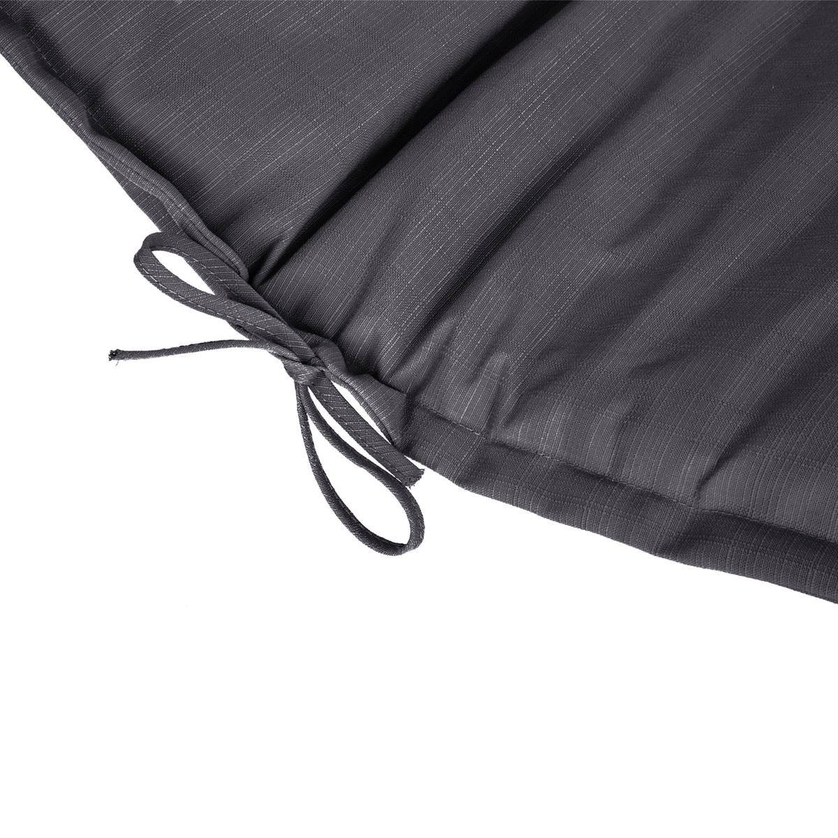 Hesperide - Coussin de transat "Korai" ardoise 190x60cm en polyester Hespéride - Image 2