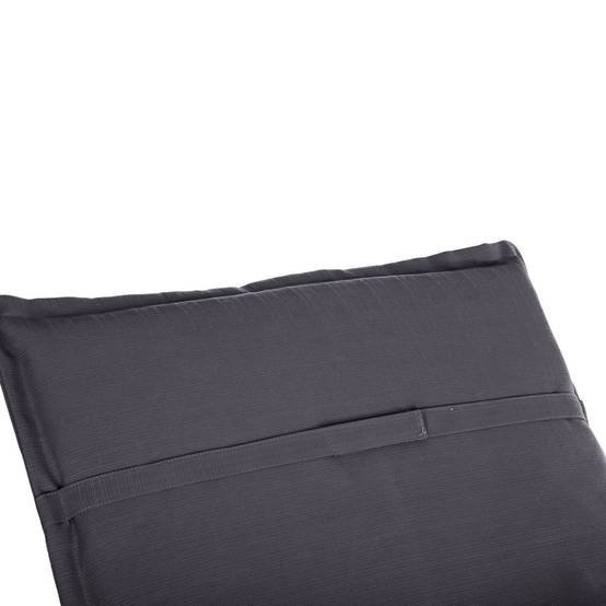 Hesperide - Coussin de transat "Korai" ardoise 190x60cm en polyester Hespéride - Image 3