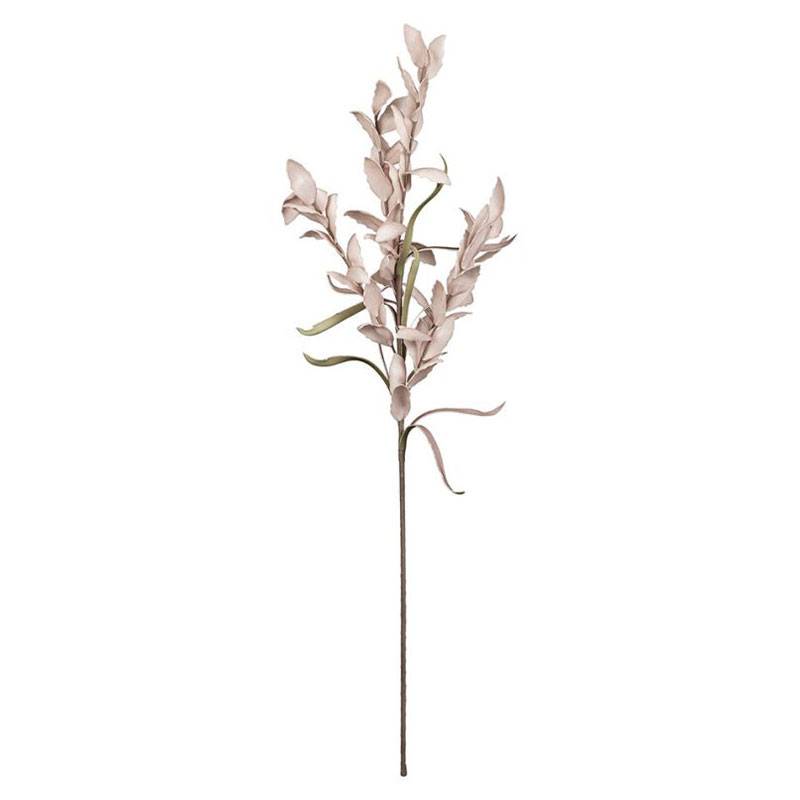 Fleur Artificielle Colchi en Polyester Rose Pâle Tige Géante 100cm - Image 2