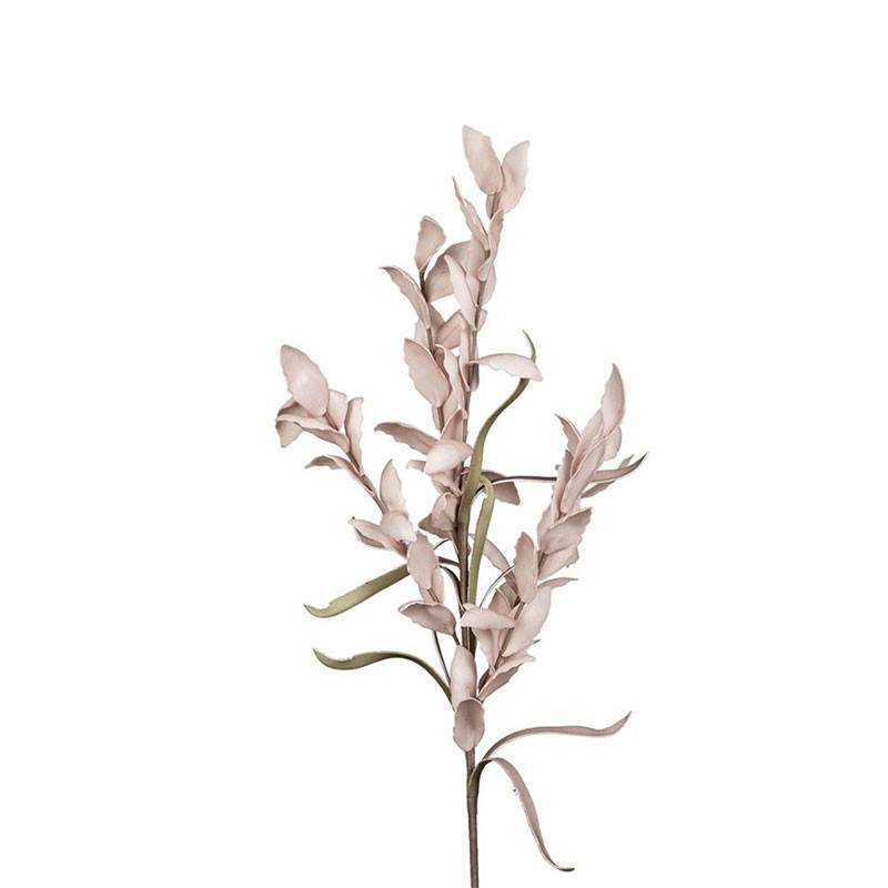 Fleur Artificielle Colchi en Polyester Rose Pâle Tige Géante 100cm - Image 1
