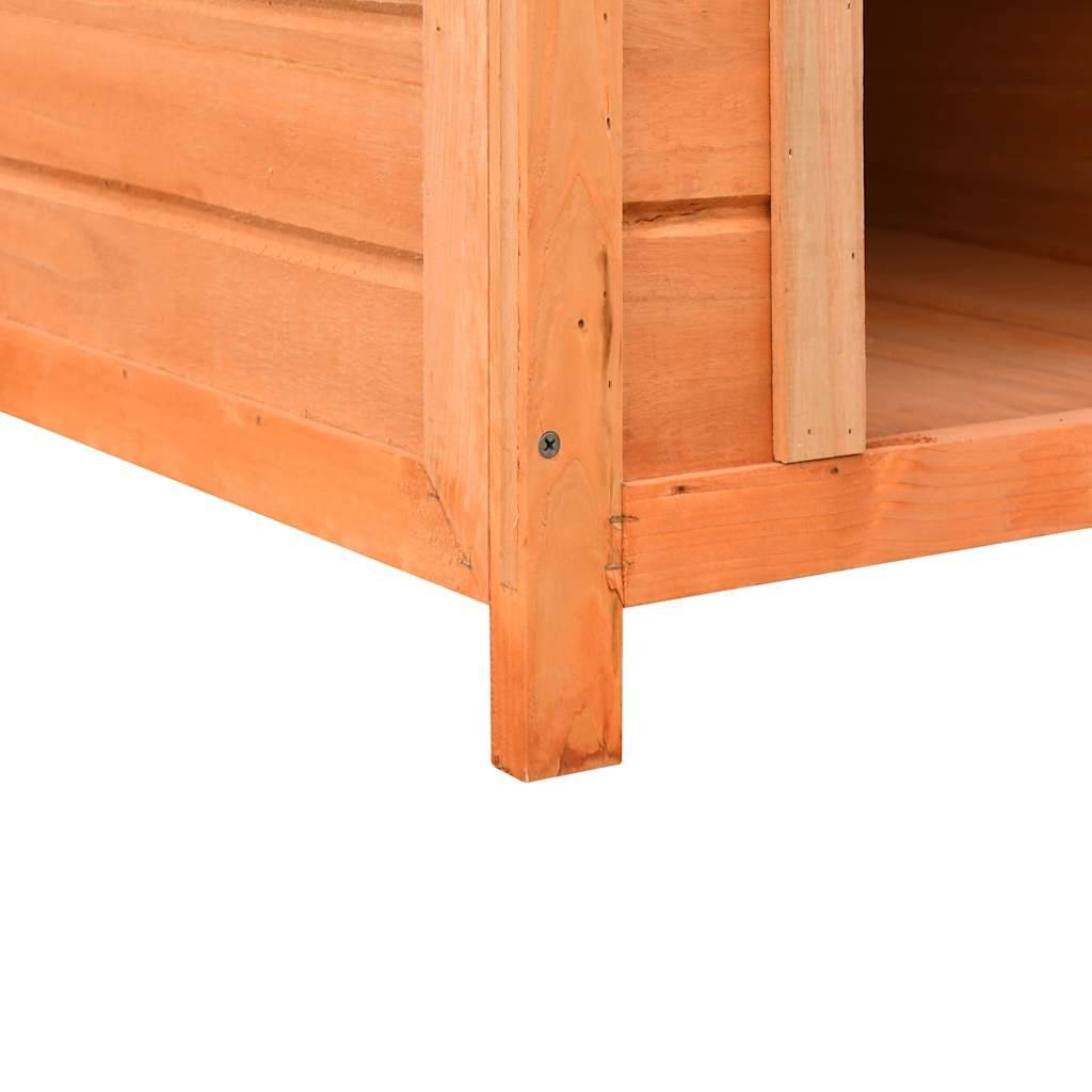Vidaxl - Niche pour chiens Bois de pin et de sapin massif 72x85x82 cm vidaXL 170639 - Imagen 5