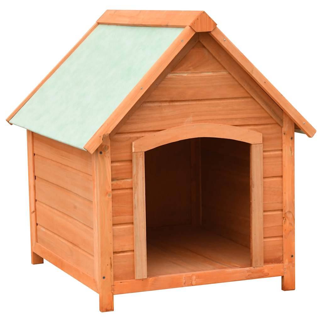 Vidaxl - Niche pour chiens Bois de pin et de sapin massif 72x85x82 cm vidaXL 170639 - Imagen 1