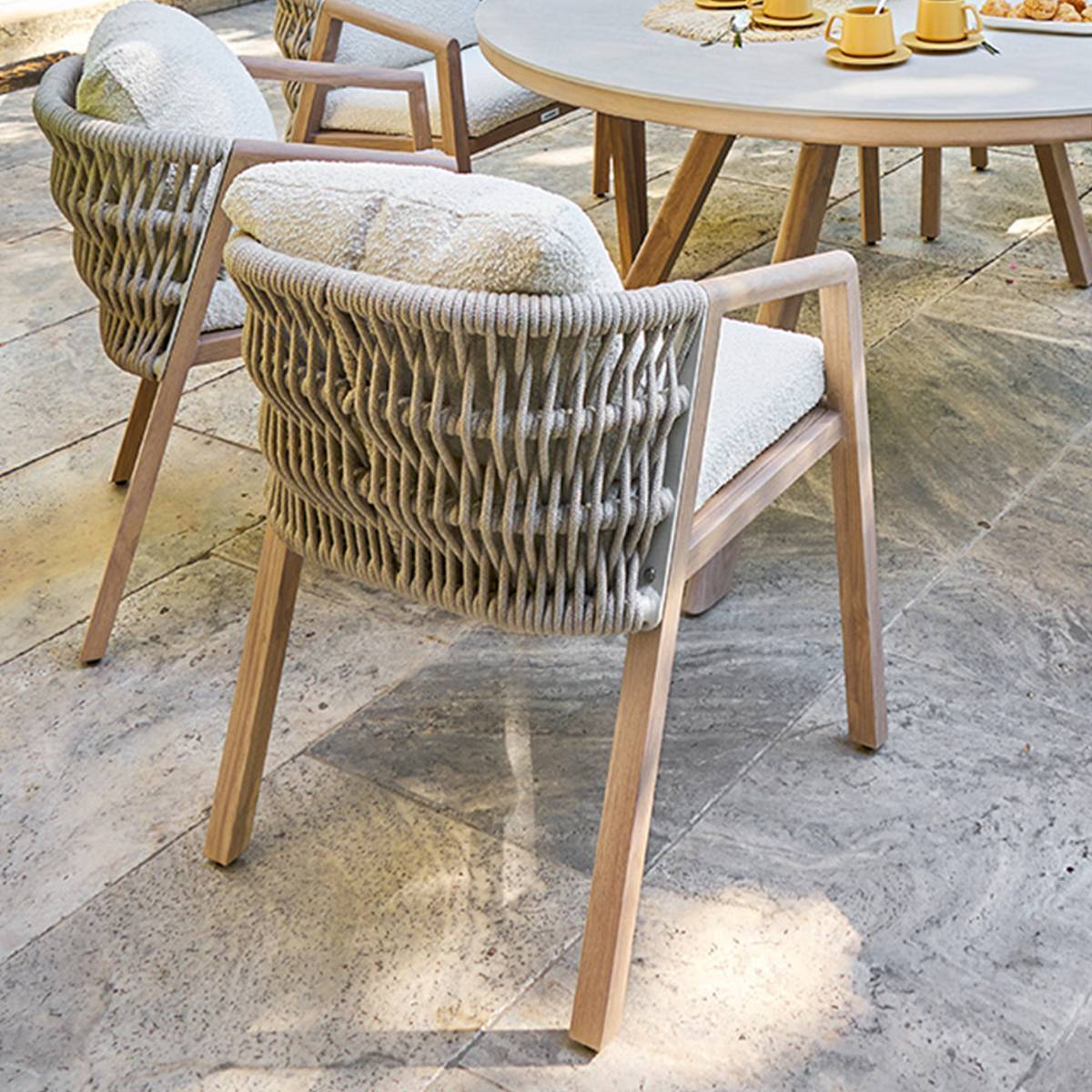 Hesperide - Fauteuil de jardin Mylore beige Hespéride