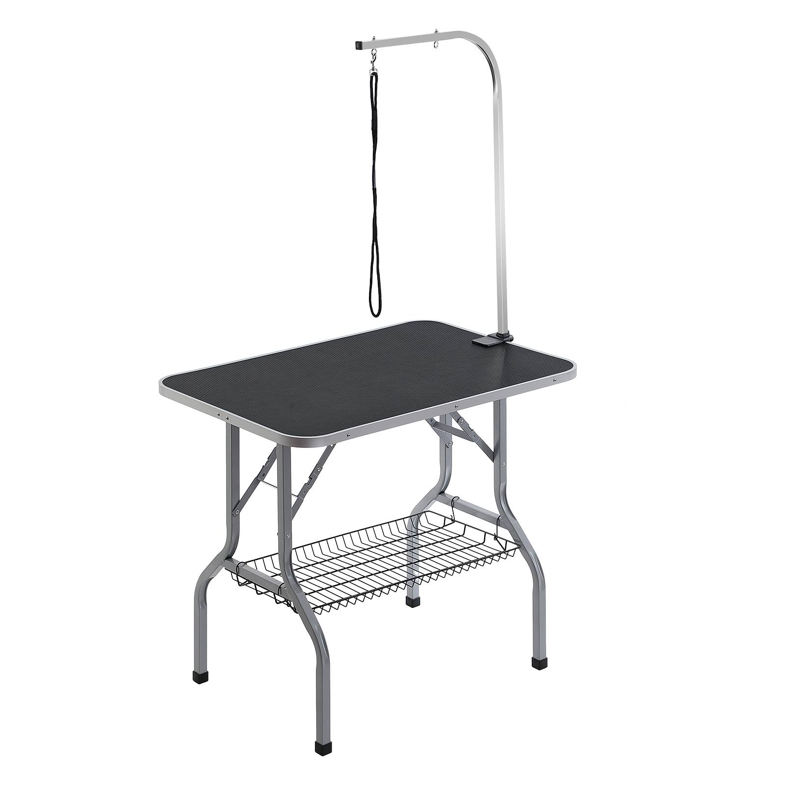 VEVOR Table toilettage chien pliable 914,4x609,6 mm, charge 149,7 kg, 1 potence. - Image 1