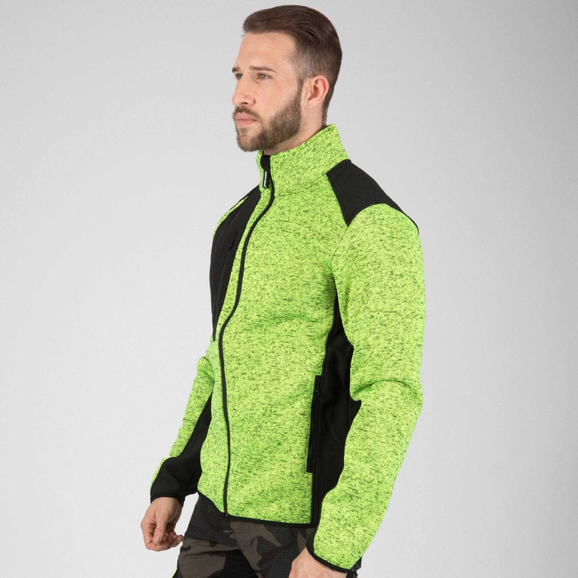 Nineworths - ARSENAL - GILET DE TRAVAIL - 1437 | Jaune fluo - Image 1