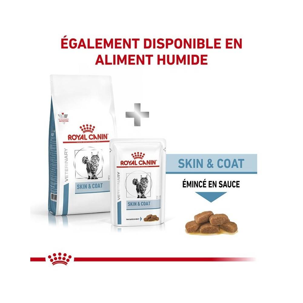 Royal Canin - Croquettes chat VETERINARY CAT SKIN COAT - Royal Canin 1,5 kg - Image 2