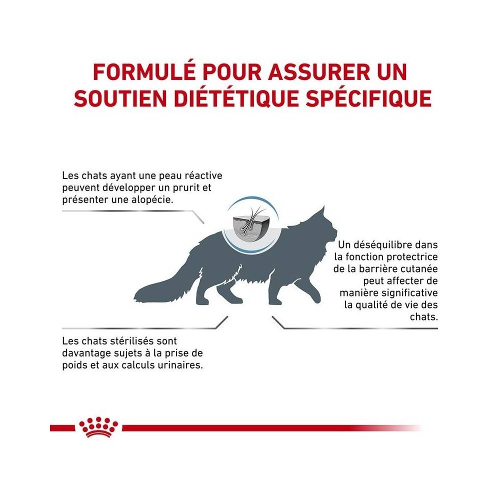 Royal Canin - Croquettes chat VETERINARY CAT SKIN COAT - Royal Canin 1,5 kg - Image 5