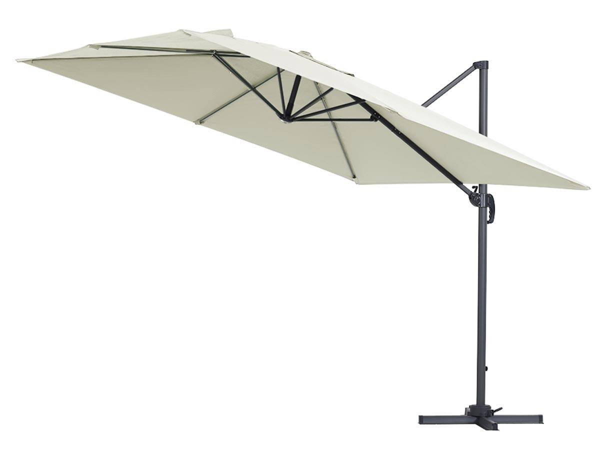 Parasol Déporté "sun 3" - 3 X 3 M - Ecru -habitat Et Jardin - Image 2