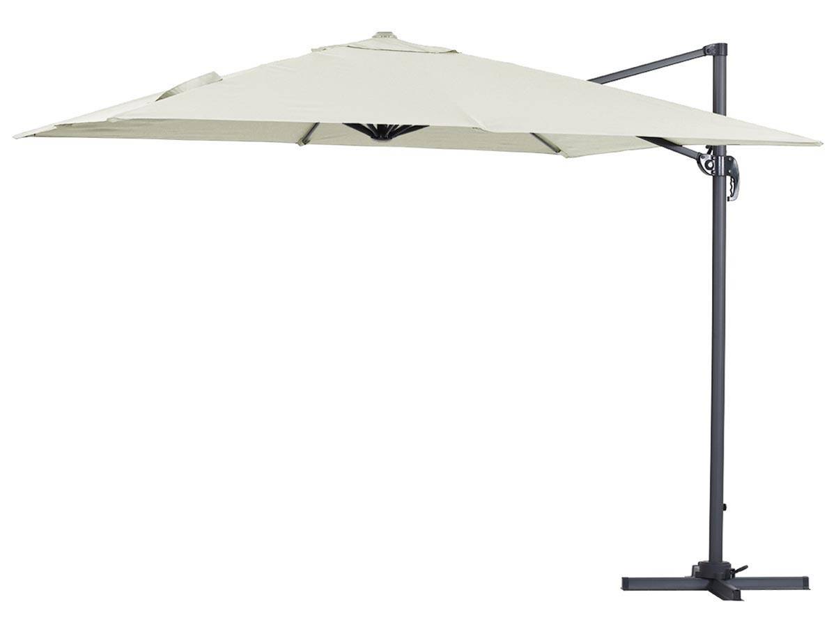 Parasol Déporté "sun 3" - 3 X 3 M - Ecru -habitat Et Jardin - Image 1