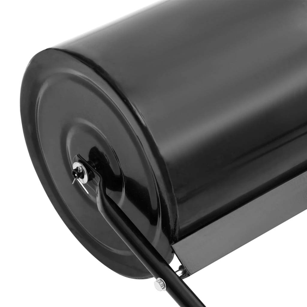 Vidaxl - Rouleau à gazon à pousser de jardin noir 63 L fer vidaXL 154466 - Image 4
