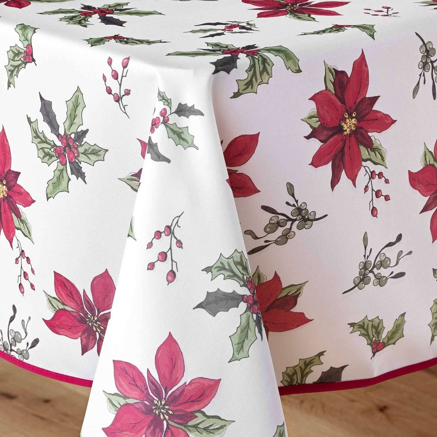 Sans Marque - Nappe rectangulaire antitache et infroissable - Douceur d'intérieur - Imagen 2