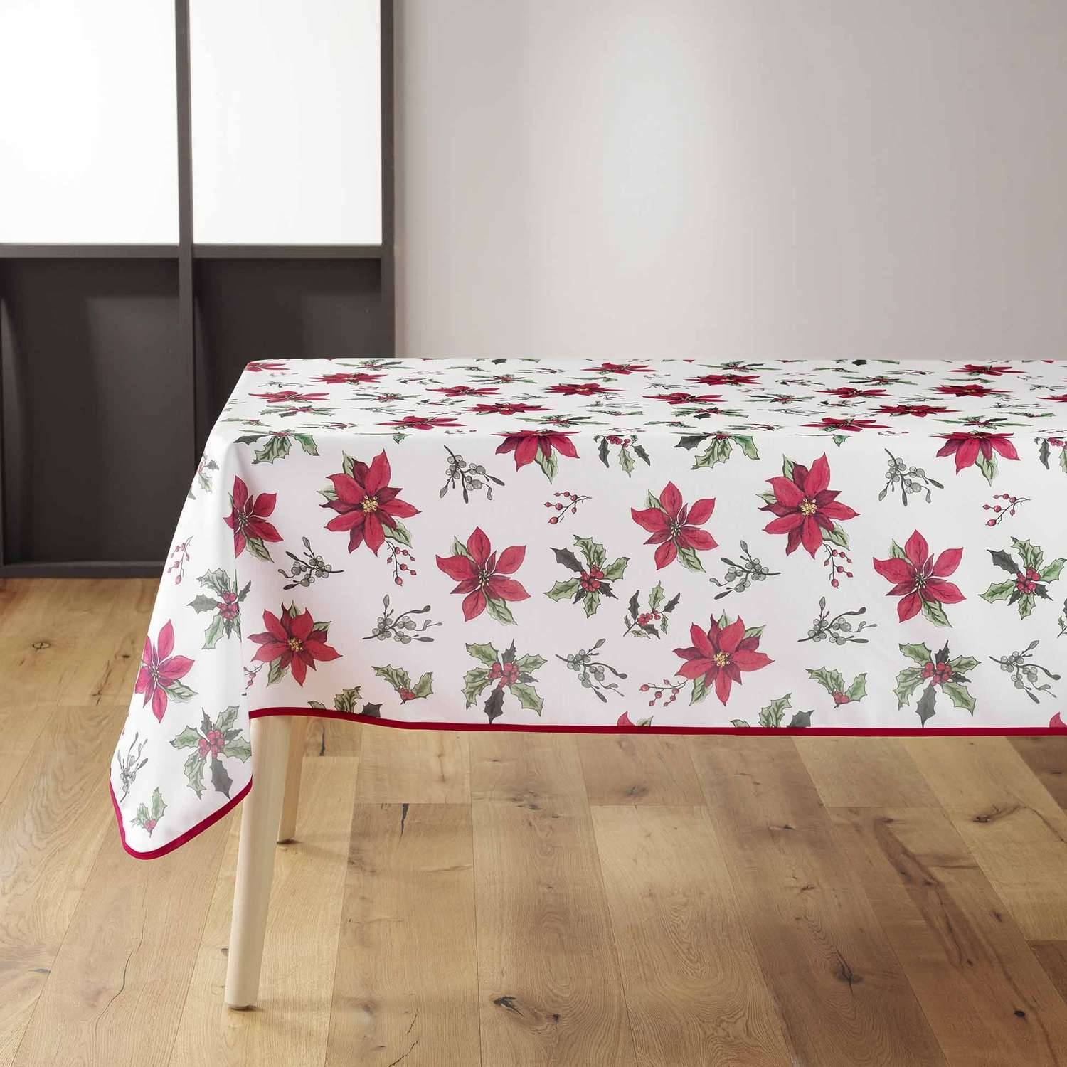 Sans Marque - Nappe rectangulaire antitache et infroissable - Douceur d'intérieur - Imagen 3
