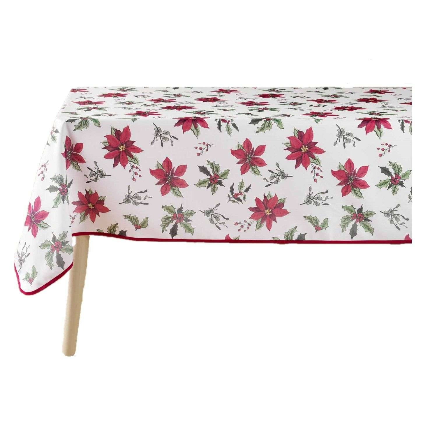 Sans Marque - Nappe rectangulaire antitache et infroissable - Douceur d'intérieur - Imagen 1