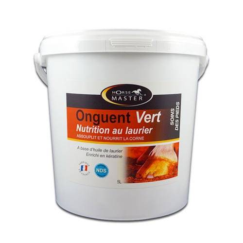 Onguent Vert - Contient de l'huile de laurier - 10L - Horsemaster