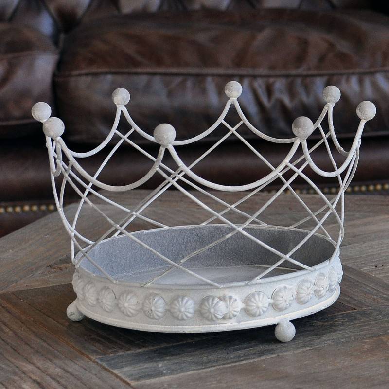La Grande Prairie - Grand cache pots fleurs Couronne 14x22cm - Image 1