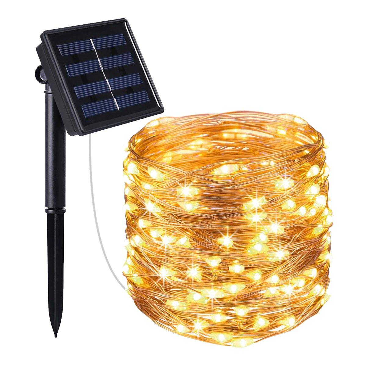 Lumisky - Guirlande solaire SKINNY 100 LED 11,5M - Imagen 1