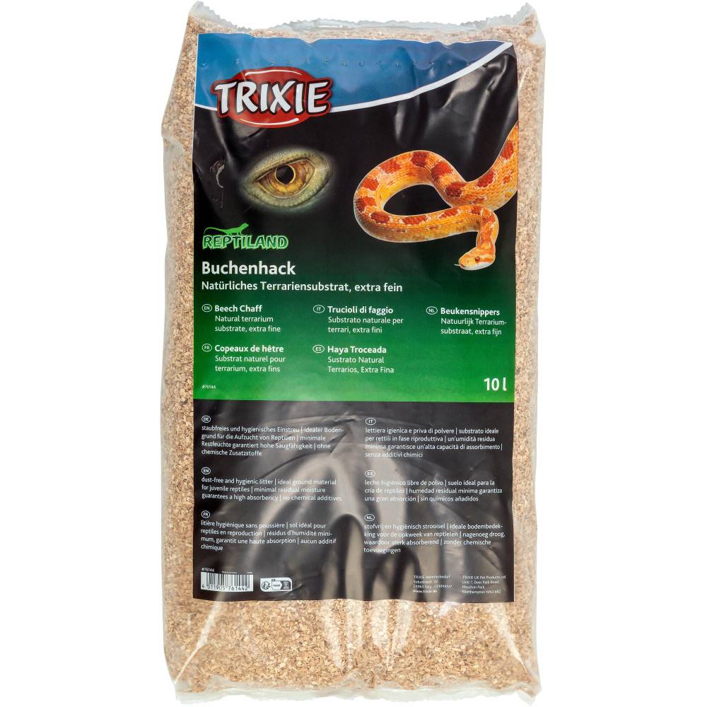 Trixie - Trixie - Copeaux de hêtre 10 Litre substrat naturel extra fin pour reptiles. - Imagen 3
