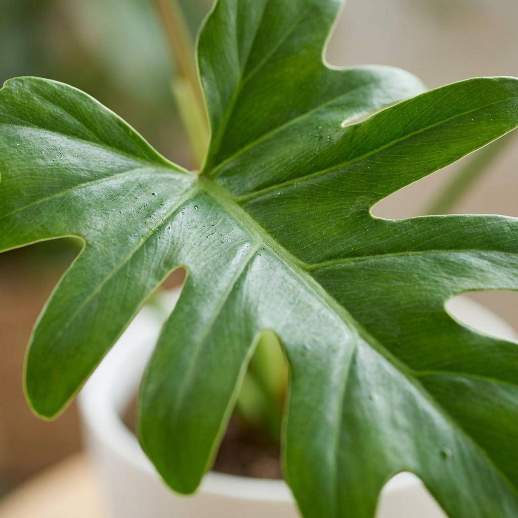 Philodendron Lacerum - Pot de 19cm - Hauteur 65cm - Blanc - Plantes d'intérieur - Image 4