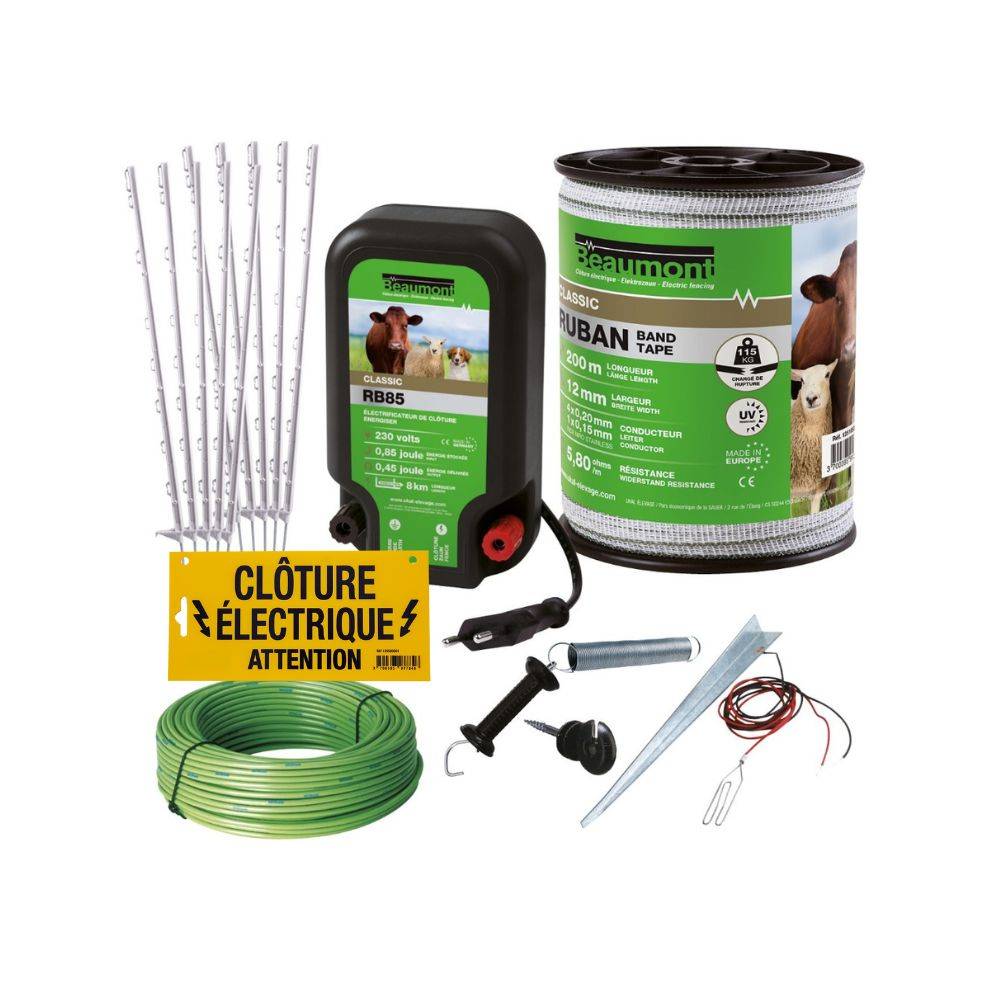 Beaumont - Kit clôture anti-fugue pour chien BEAUMONT - Imagen 1