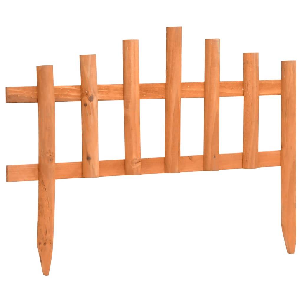 Bordure de jardin bois de sapin orange 440 x 1.5 x 35 cm - PANGIVO - Image 3