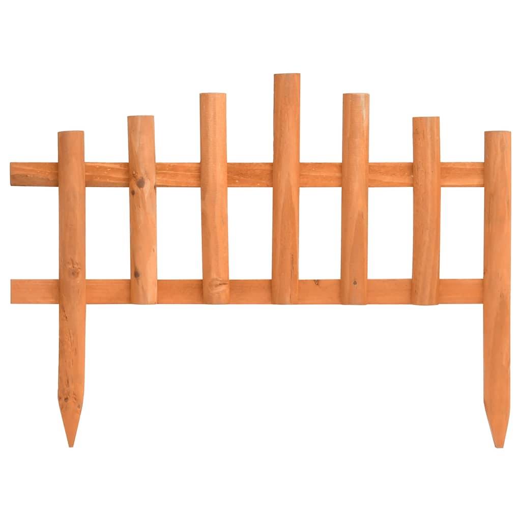 Bordure de jardin bois de sapin orange 440 x 1.5 x 35 cm - PANGIVO - Image 2